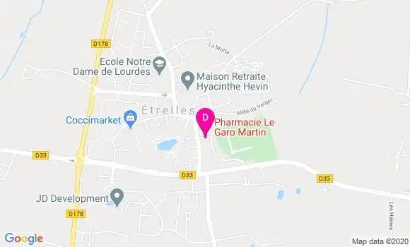Localisation Marie Cecile Duchesne