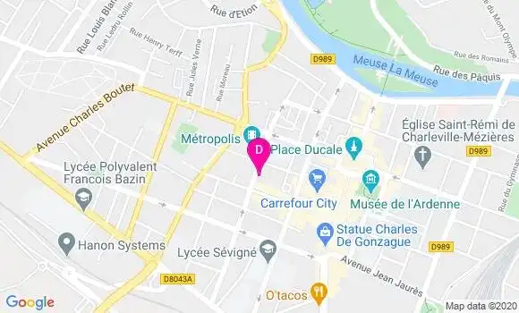 Localisation Frederic Clement