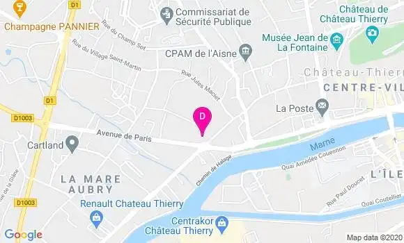 Localisation Charlotte Bar