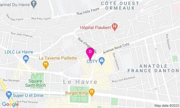 Localisation Geraldine Le Maout