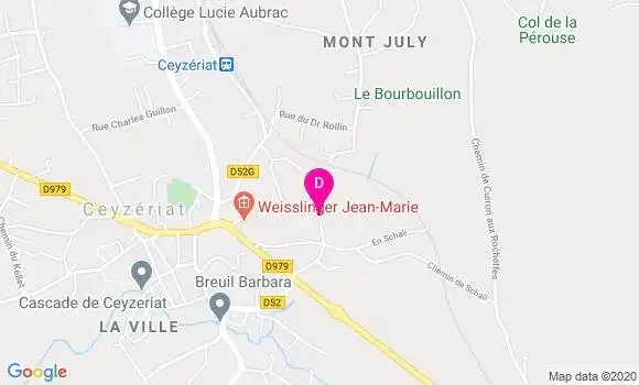 Localisation Celine Balmes
