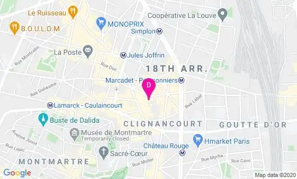 Localisation Marie Eve Do Ich