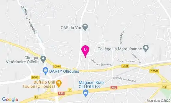 Localisation Karime Cheroud