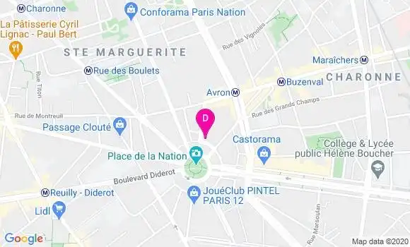 Localisation Lucille Rebiere