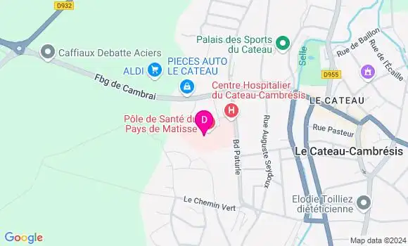 Localisation Camille Lhors