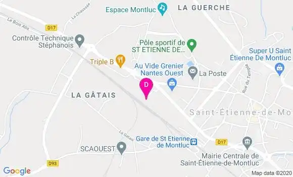 Localisation Serge Baroth