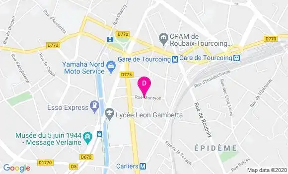Localisation Constance Pollet