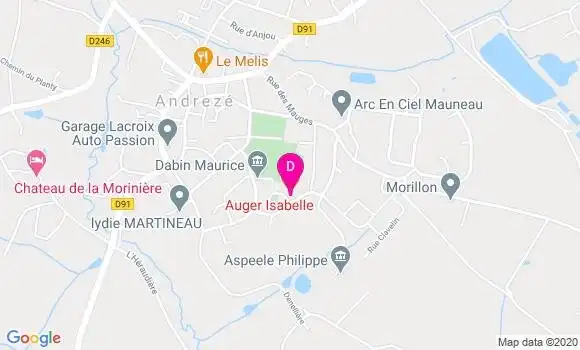Localisation Guillaume Blanchard