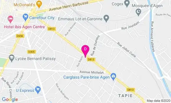 Localisation Muriel Galvanelli