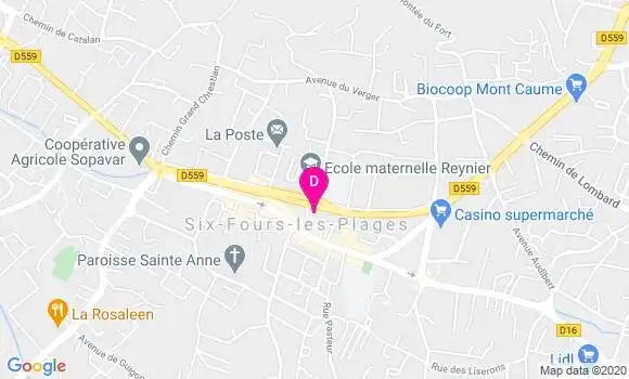 Localisation Henri Jean Falanga