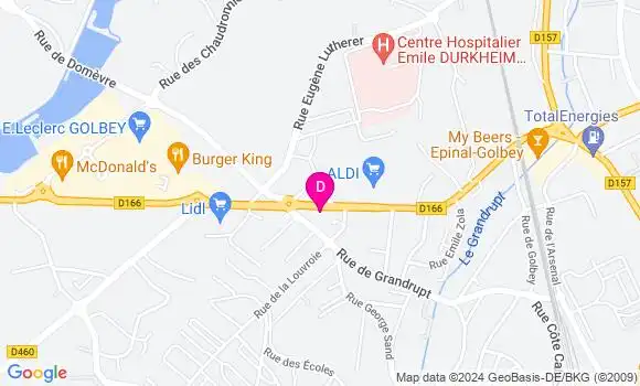 Localisation Maximilien Hugo