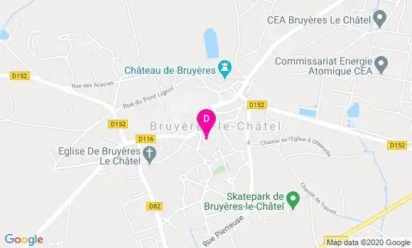 Localisation Thibaut Chapart