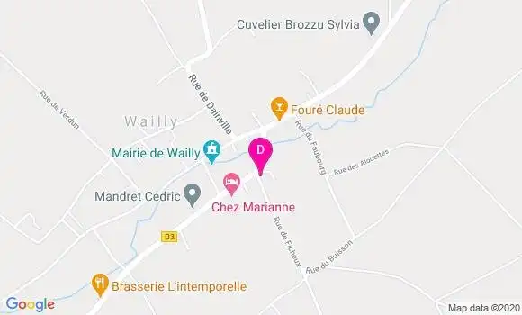 Localisation Etienne Pinte