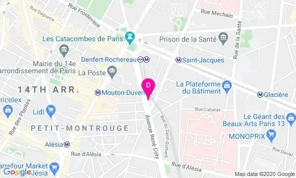 Localisation Muriel Barnaba
