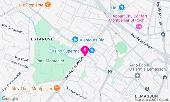 Localisation Lara Causse