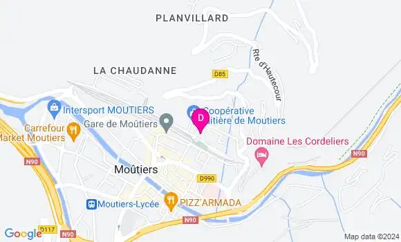 Localisation Camille Jorioz