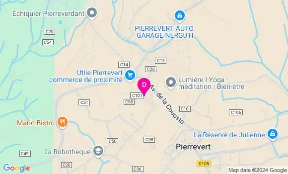 Localisation Melline Duroure
