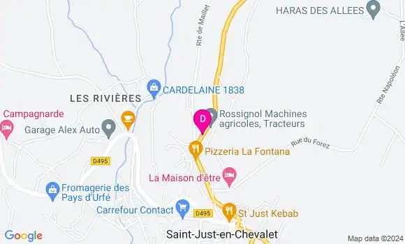 Localisation Antoine Perrin