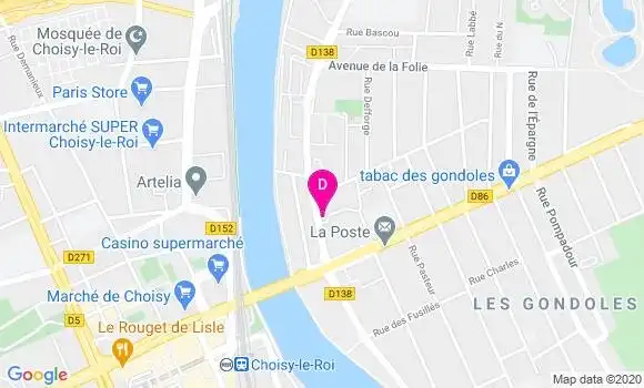 Localisation Linda Saadoun