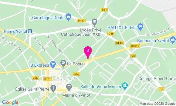 Localisation Jean Claude Rouvier