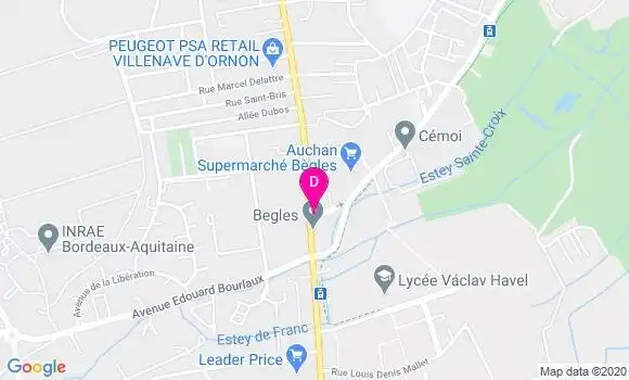 Localisation Jean Eric Pivetaud
