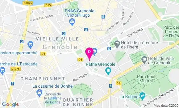 Localisation Catherine Patron