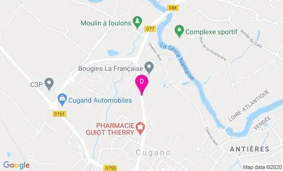 Localisation Florinda Gerbaud
