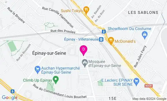 Localisation Bernard Abitbol