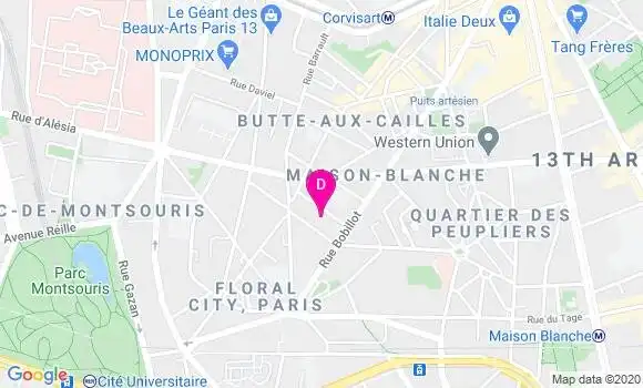 Localisation Ava Abehassera Cohen