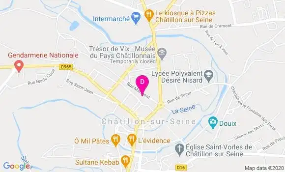 Localisation Frederic Mion
