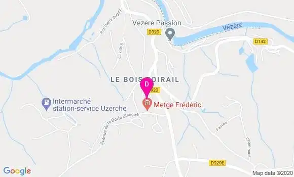Localisation Francois Bordillon