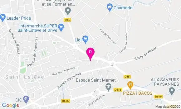 Localisation Hadrien Dulau