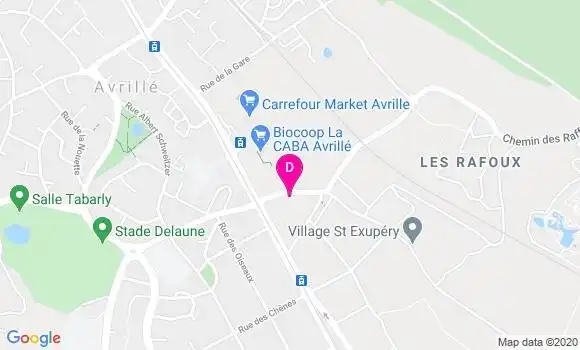 Localisation Francois Xavier Tortay