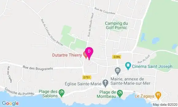 Localisation Ophelie Etienvre