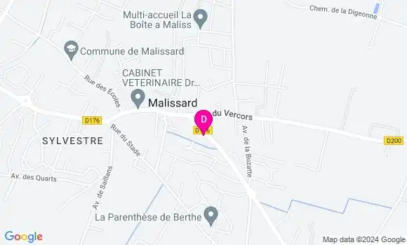 Localisation Alexandrine Gleizes