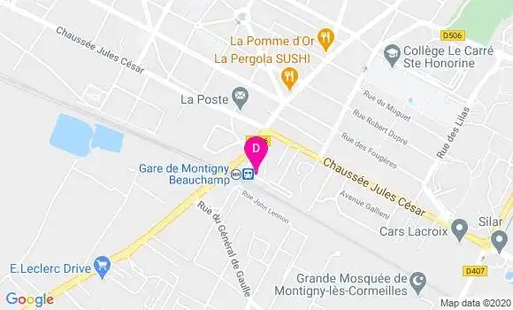 Localisation Elvina Gilles