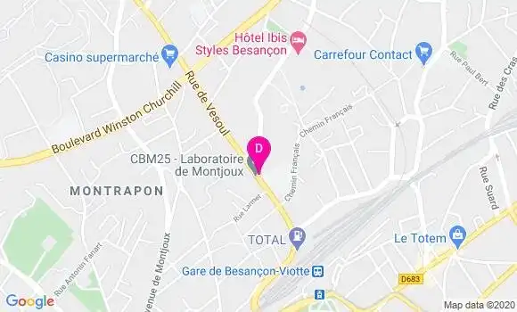 Localisation Francois Quichon