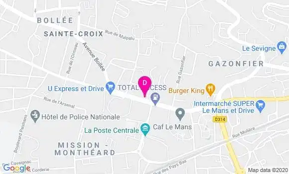 Localisation Catherine Raffin Peyloz