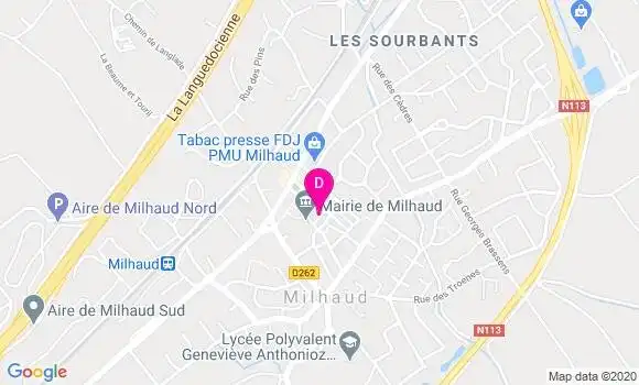 Localisation Helene Anglade