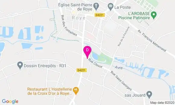 Localisation Christophe Dage