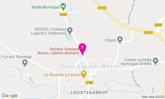 Localisation Gustave Roche