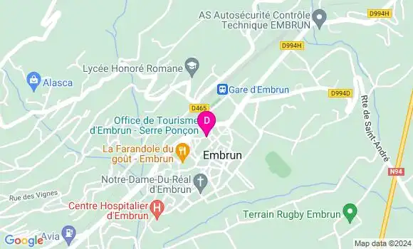 Localisation Frédéric Sebban