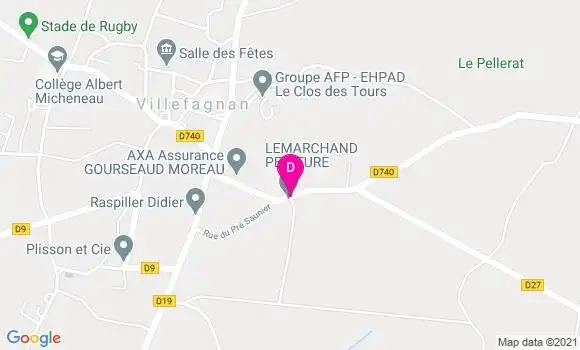 Localisation Beatrice Prieur