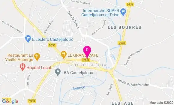 Localisation Fabrice Michelot