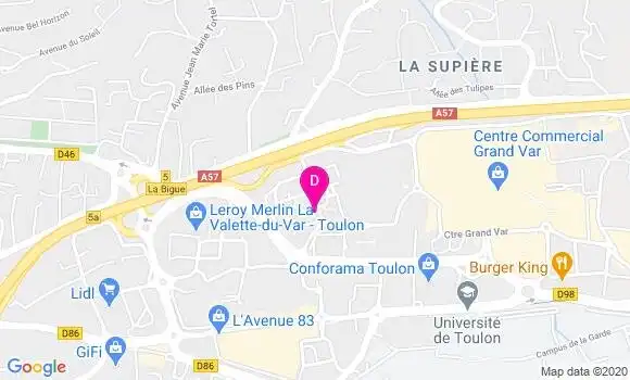 Localisation Claude Hallais