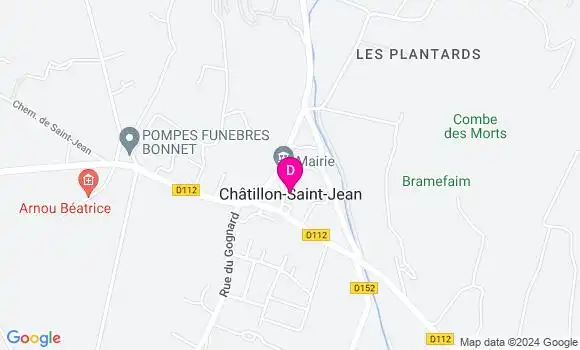 Localisation Thomas Sadrin