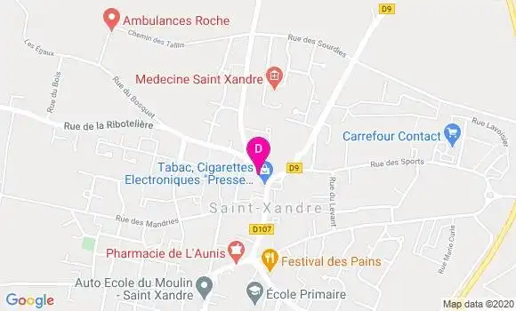 Localisation Armelle Ville