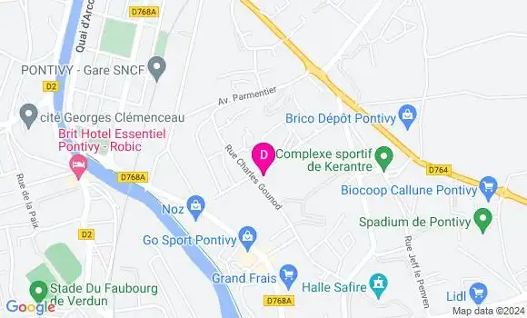 Localisation Julie Adelis