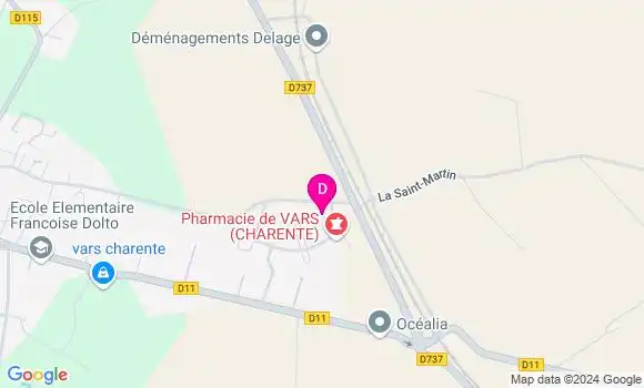 Localisation Julie Fauchier
