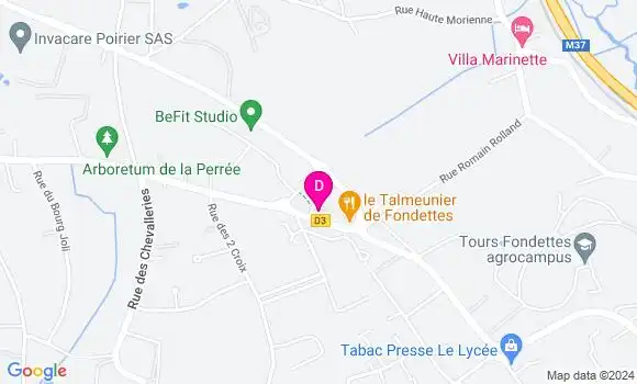 Localisation Victor Gauthier